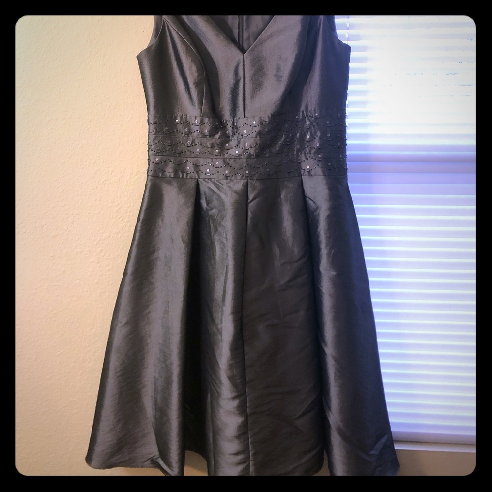 Silver Beaded Dress